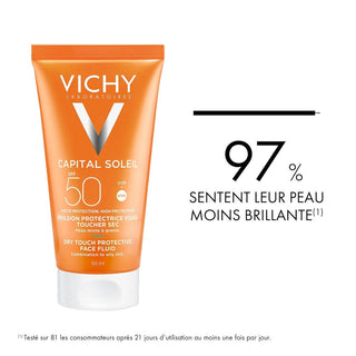 Vichy Capital Soleil Émulsion Anti-Brillance Toucher Sec SPF50