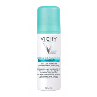 Vichy Déodorant Aérosol Anti-Transpirant 48H Anti-Traces Blanches et Jaunes 125ml