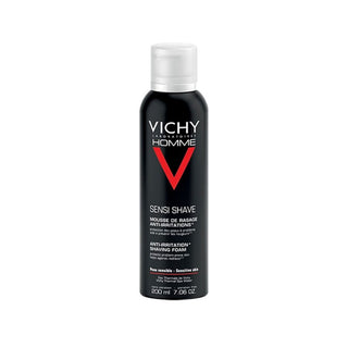 Vichy Homme Mousse à Raser Anti-Irritations pour Peaux Sensibles
