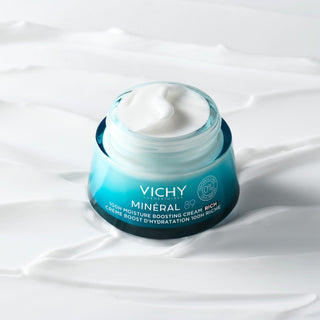 Vichy Minéral 89 Crème Riche Boost d'Hydratation 100H Sans Parfum