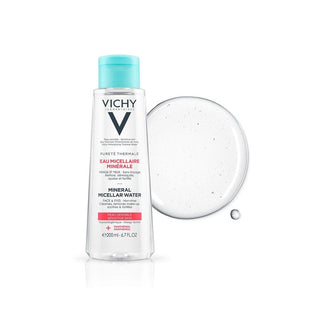 Vichy Pureté Thermale Eau Micellaire Minérale Peau Sensible 200ml