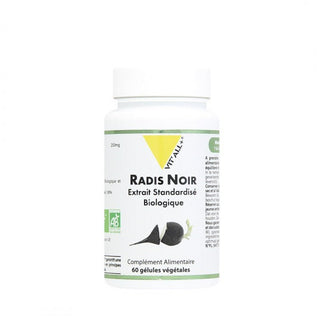 Vitall+ Bio Extrait de Radis Noir 250 mg - 60 Gélules