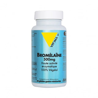 Vitall+ Bromélaïne 500mg - Enzyme Naturelle | 60 Gélules