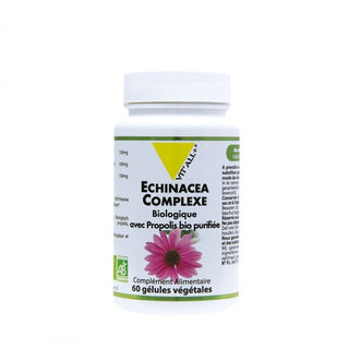 VITALL+ Echinacea Complexe Bio avec Propolis - 60 Gélules